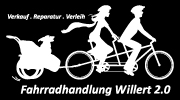 Logo der Fahrradhandlung Willert 2.0